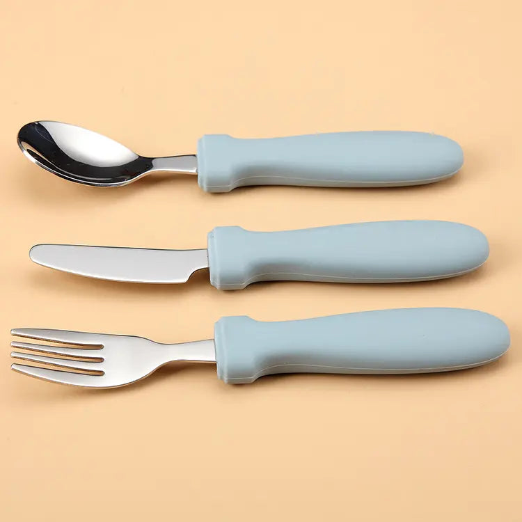 Toddler Junior Stainless Steel Cutlery Set - Ether