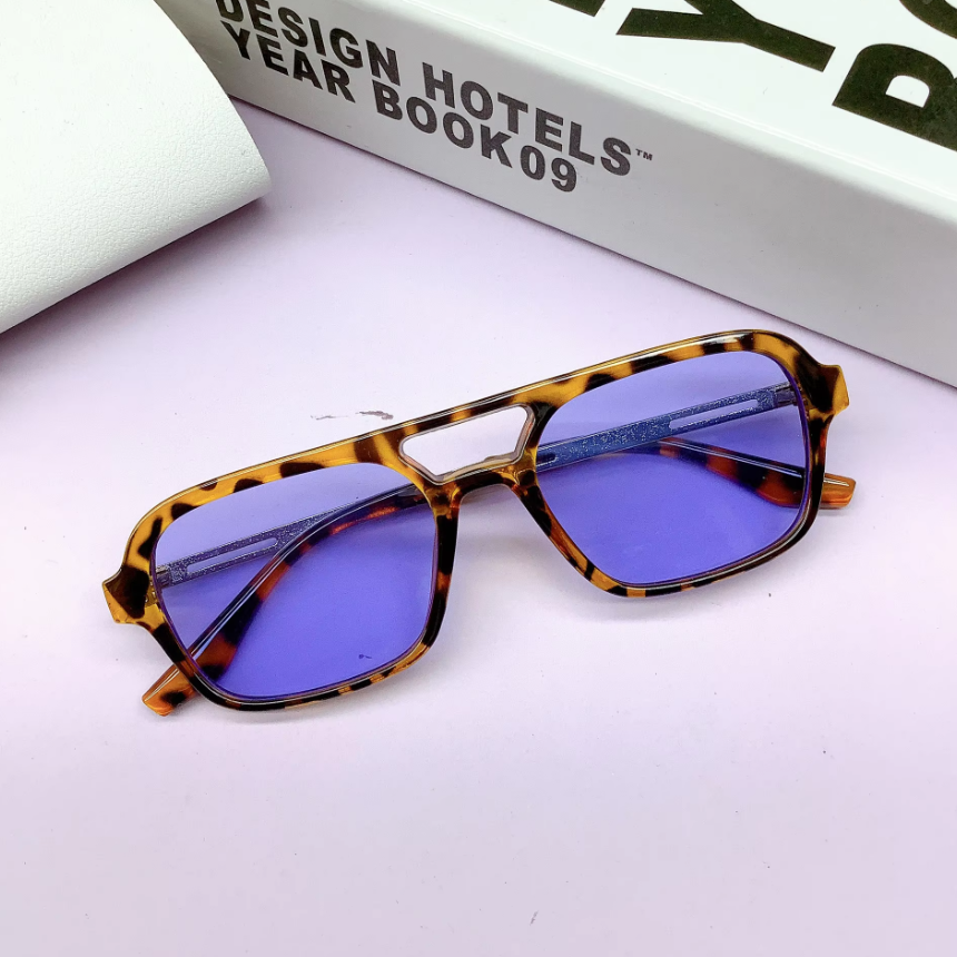 Adult Child Set (1 Adult, 1 Child) UV400 Sunglasses - Blue