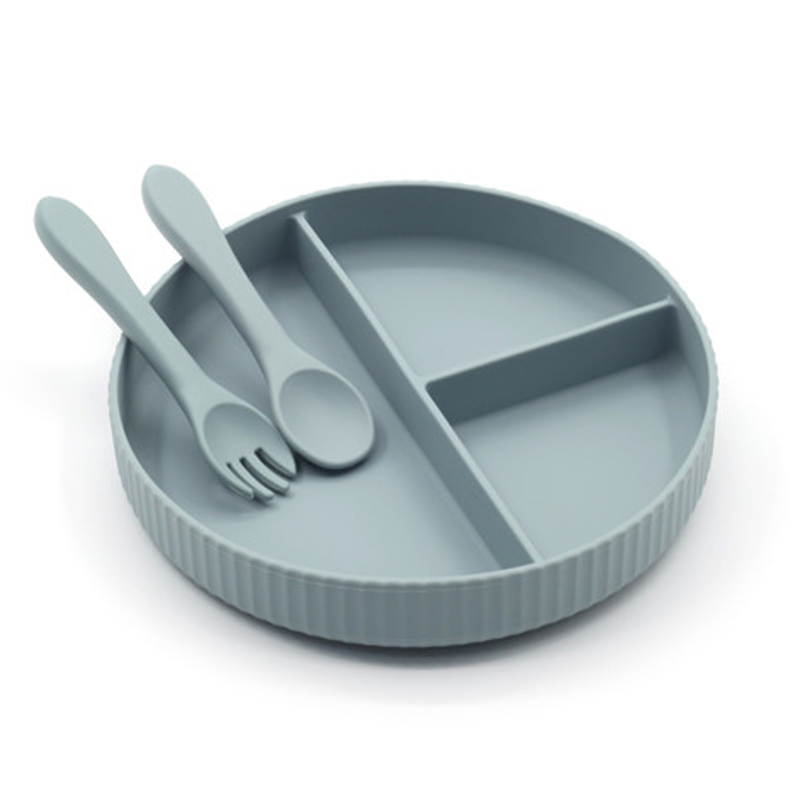 Silicone Baby Feeding Plate Set - Ether