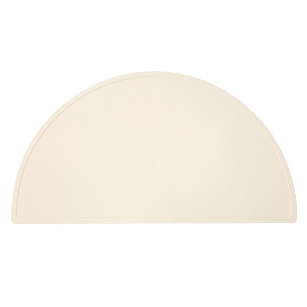 Silicone Baby Toddler Non-slip Feeding Placemat - Beige