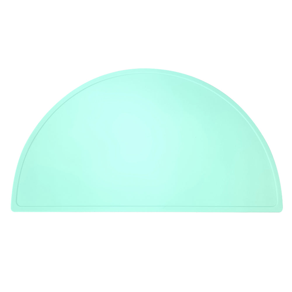Silicone Baby Toddler Non-slip Feeding Placemat - Mint
