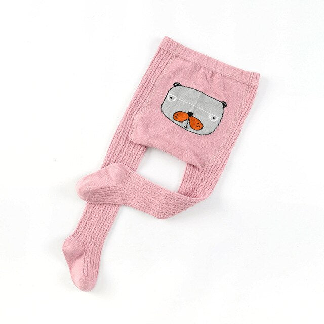 Teeny Bumbo Baby Toddler Cotton Tights - Pink