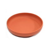 Silicone Baby Toddler Feeding Plate Standard - Raw Sienna