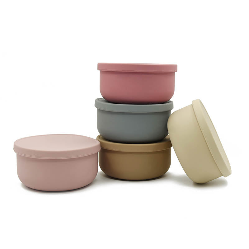 Silicone Baby Toddler Leak-Proof Bowls