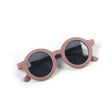 Teeny Flexible Polarized Toddler Round Sunglasses - Grape