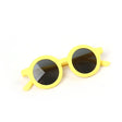 Teeny Flexible Polarized Toddler Round Sunglasses - Yellow