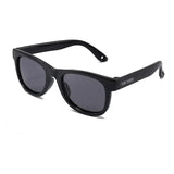 Teeny Baby Classic Wayfarer Polarized Sunglasses With Strap - Black
