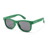 Teeny Baby Classic Wayfarer Polarized Sunglasses With Strap - Green
