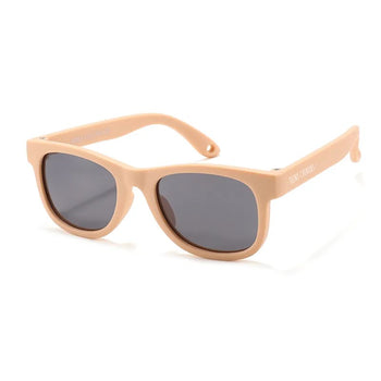Teeny Baby Classic Wayfarer Polarized Sunglasses With Strap - Peach