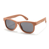 Teeny Baby Classic Wayfarer Polarized Sunglasses With Strap - Toffee