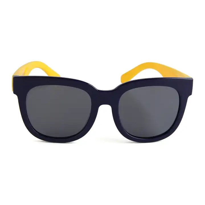 Teeny Junior Wayfarer Polarized Sunglasses - Blue Yellow