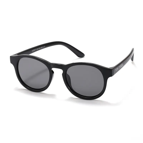 Teeny Toddler Junior Keyhole Polarized Sunglasses - Black