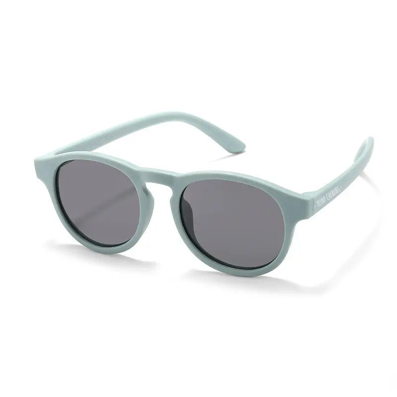 Teeny Toddler Junior Keyhole Polarized Sunglasses - Light Blue