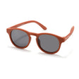 Teeny Toddler Junior Keyhole Polarized Sunglasses - Spiced Pumpkin