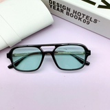 Adult Child Set (1 Adult, 1 Child) UV400 Sunglasses - Green