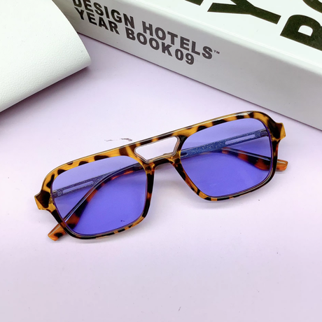 Adult Child Set (1 Adult, 1 Child) UV400 Sunglasses - Blue