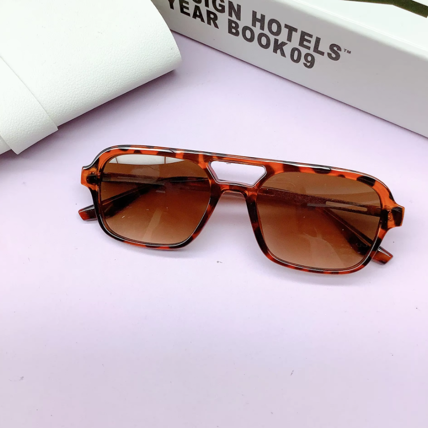 Adult Child Set (1 Adult, 1 Child) UV400 Sunglasses - Tortoiseshell