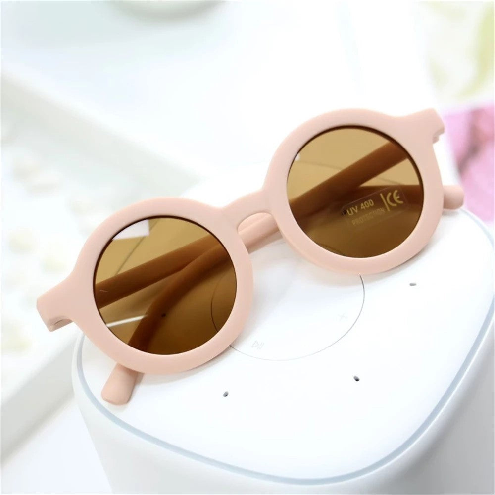 Teeny Peach Matte Baby Toddler Sunglasses