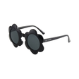 Teeny Baby Toddler Daisy Floral Sunglasses - Black