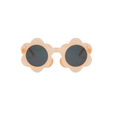 Teeny Baby Toddler Daisy Floral Sunglasses - Brown