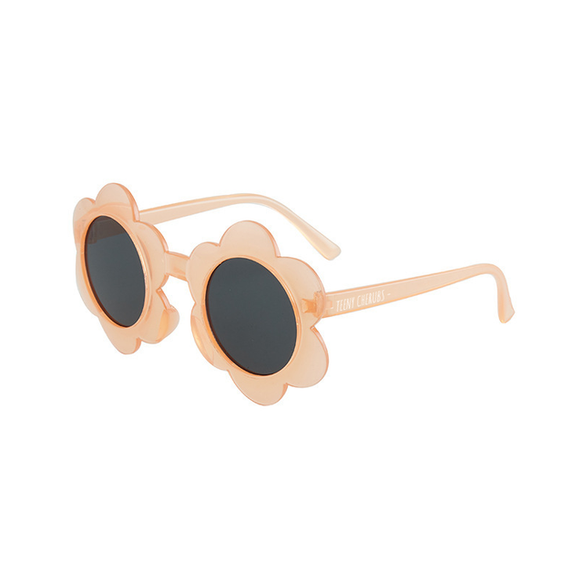 Teeny Baby Toddler Daisy Floral Sunglasses - Brown