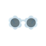 Teeny Baby Toddler Daisy Floral Sunglasses - Milky Blue