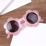 Teeny Baby Toddler Daisy Floral Sunglasses - Pink