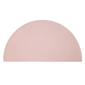 Silicone Baby Toddler Non-slip Feeding Placemat - Dusty Pink