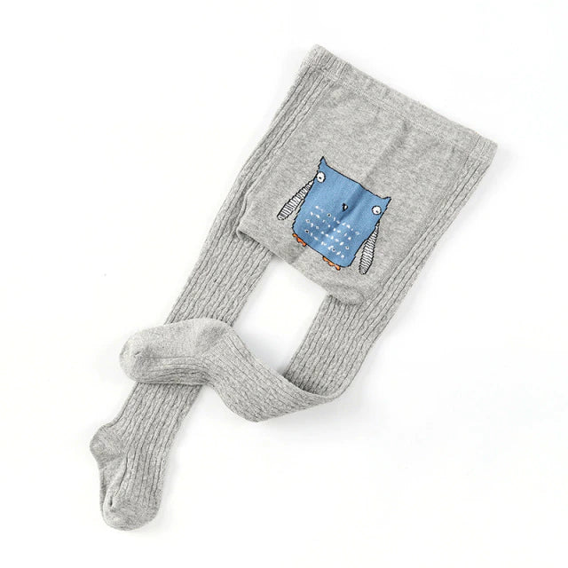 Teeny Bumbo Baby Toddler Cotton Tights - Grey