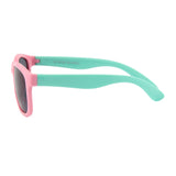 Teeny Baby Wayfarer Polarized Sunglasses - Teal & Pink