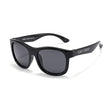 Teeny Baby Wayfarer Polarized Sunglasses With Strap - Black