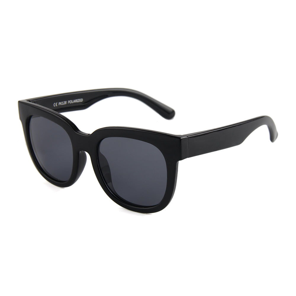 Teeny Baby Wayfarer Polarized Sunglasses - Black