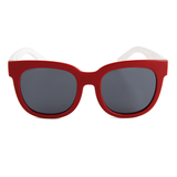 Teeny Baby Wayfarer Polarized Sunglasses - Red Snow