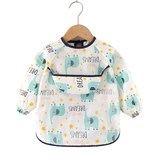 Teeny Baby Toddler Long Sleeve Apron Smock Bib - Sleepy Ellie