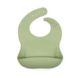 Silicone Waterproof Baby Bib - Matcha Green